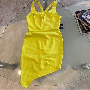 📦📦SOLD📦📦 Neon Yellow/Green Cocktail Dress